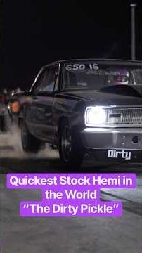 The QUICKEST Stock ‘03-‘08 Hemi in the WORLD#hemi #dodgedart #dragracing #57hemi #fastestintheworld