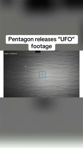 The Pentagon just released ‘UFO’ footage