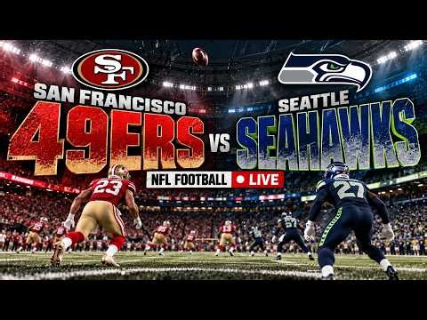 San Francisco 49ers VS Seattle Seahawks | 🔴 LIVE NFL Football