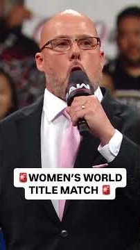 We have a Women’s World Championship Match!!! Becky Lynch will challenge Liv Morgan TONIGHT🏆 #WWERaw