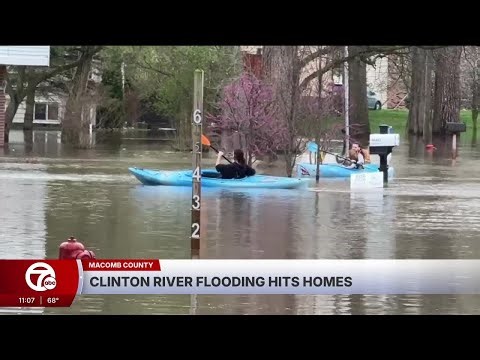 Rising Clinton River water levels prompt cities to issue warnings, close parks