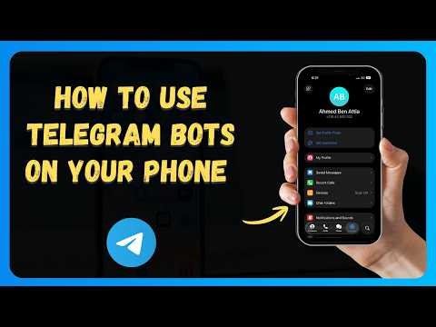 How to Use Telegram Bots on Your Phone 🤖 [New 2026 Update]