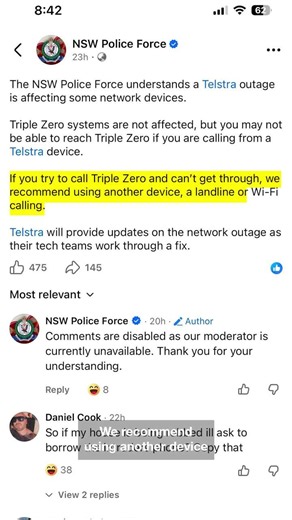 ‘I am sorry’: Telstra CEO speaks after horror outage as cops probe outage death
