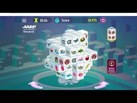 Can you beat my score? Mahongg Dimensions - Ep 1 | AARP Rewards