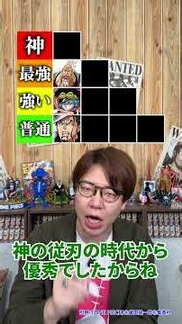 即興でワンピースTier表を作れ！世界政府編 #ONEPIECE
