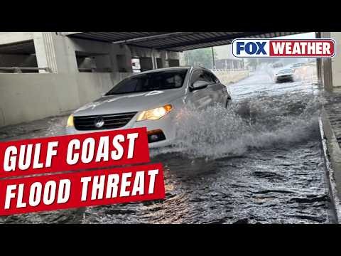Storm System To Drench Gulf Coast, Triggering Rough Surf And Coastal Flood Threat