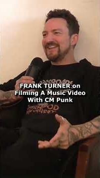 FRANK TURNER on Filming A Music Video With CM Punk | JMT Podcast Clip #shorts #wwe #cmpunk