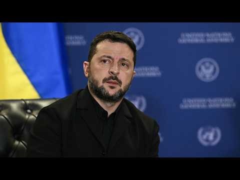 LIVE: Ukrainian President Zelenskyy speaks at United Nations General Assembly | NBC News