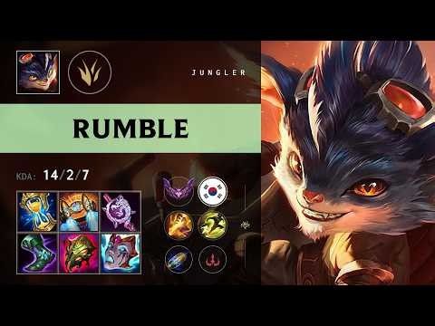 Rumble Jungle vs Jarvan IV - KR Master Patch 26.12