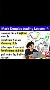 Mark Douglas trading Lesson -4 #trading #tradingpsychology #riskmanagement #discipline #trader