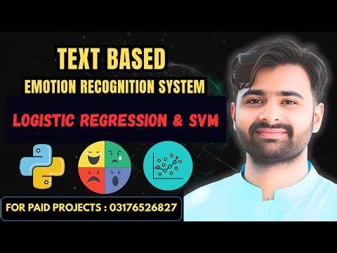 AI Powered Text Emotion Detector | Machine Learning Flask Web App | VU CS619 Final Project
