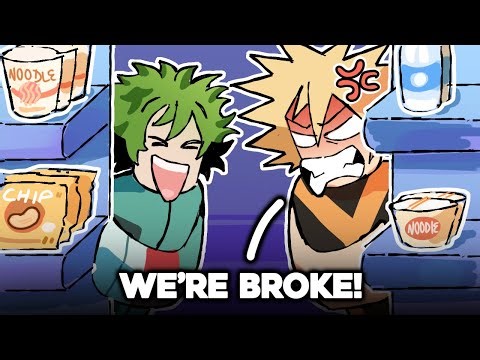 MHA Voice Actors Open Their Own Store - Grocery Store Simulator