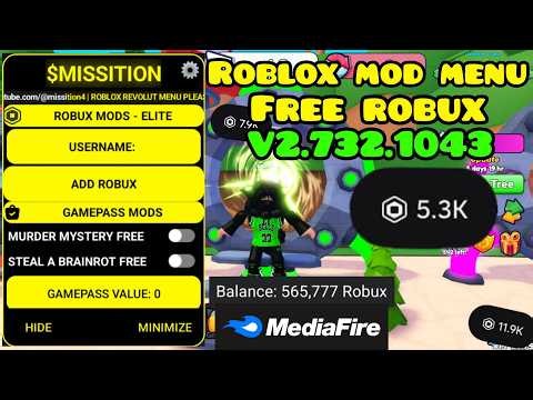 Roblox Mod Menu Unlimited and Free Robux | New Version APK | Roblox Mod Menu 2026