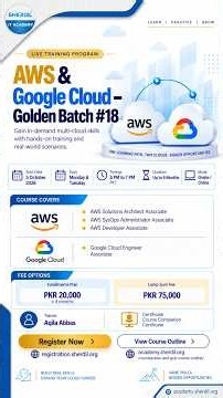 AWS + Google Cloud Golden Batch | Build Your Multi-Cloud Career