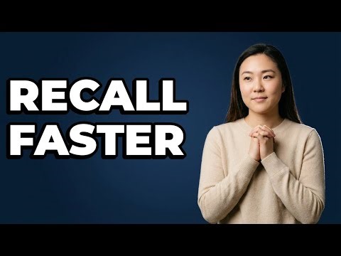 What Are Good Strategies To Boost Memory Recall?