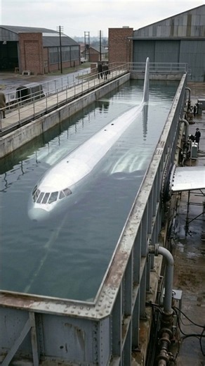 Why This Jet Was Submerged: The Secret to Safer Flights #aviationhistory #shorts