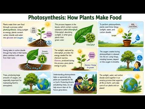 Photosynthesis: How Plants Make Food - Guided Reading Practice