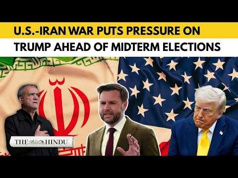 Vance demands Iran cut enrichment as war pressures Trump ahead of midterm elections