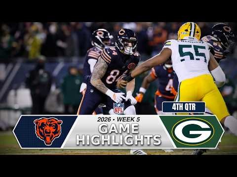 Green Bay Packers vs Chicago Bears Game Highlights 4th-Qtr | Oct 11, 2026 NFL Week 5