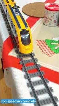 Brick Passenger Train Speed Test: How Fast Before the Curve Wins?