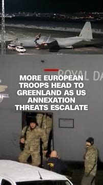 More European troops head to Greenland as US annexation threats escalate