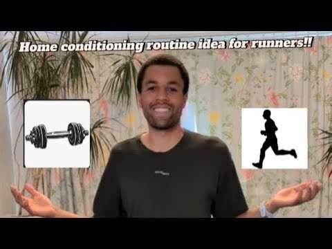 Home conditioning routine idea for distance runners!