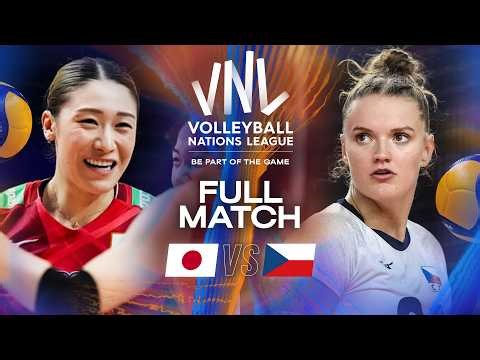 Japan 🇯🇵 vs. Czechia 🇨🇿 | VNL 2025 - Full Match | Week 2