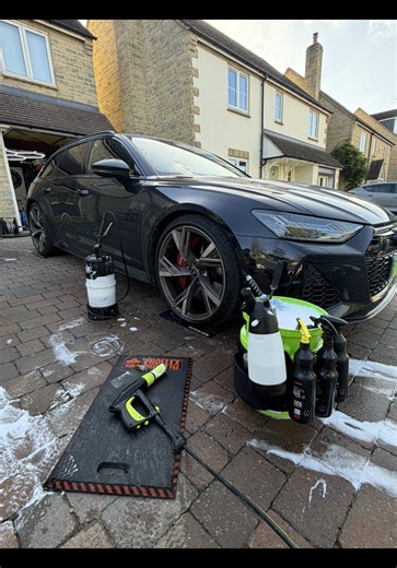 Satisfying ASMR: Audi RS6 Deep Wheel Cleaning with ADBL