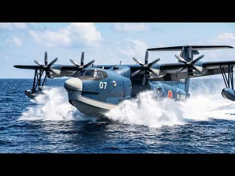US-2 Lands in the China Sea: Japan’s Amphibious Aircraft Arrives in the Philippines