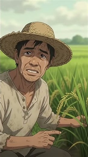 🌾 A Farmer's Despair Over Lost Rice Crops
