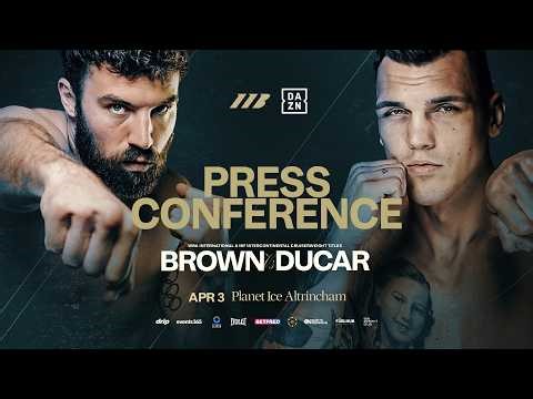 Pat Brown Vs Vasil Ducar | Press Conference *LIVE* | Matchroom Boxing
