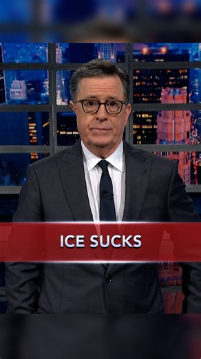 Ice sucks. #StephenColbert | The Late Show with Stephen Colbert