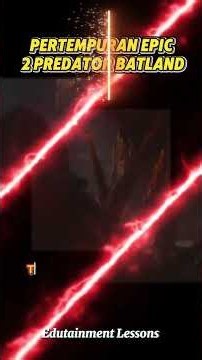 Pertempuran Epic 2 Predator di Dalam Gua 2025. #trendingshorts #predatorbadlands #reviewfilm