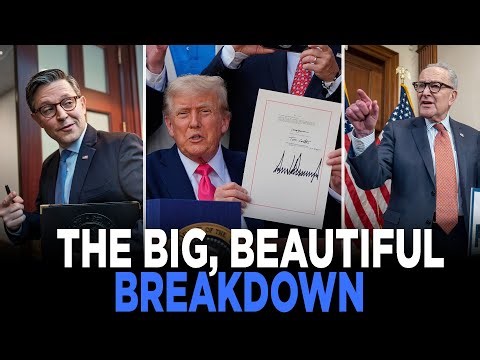 Battle Of The Bill: The HEATED Clash That Sent The 'Big, Beautiful Bill' To Trump's Desk | TRENDING