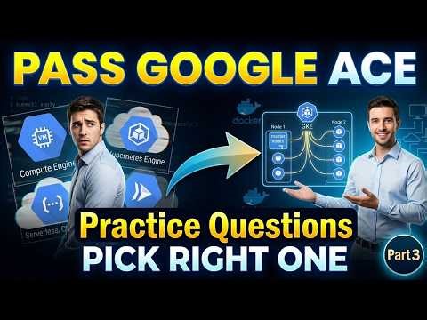 How to Pass Google Associate Cloud Engineer | Planning & Implementation MCQs (ACE Part 3)