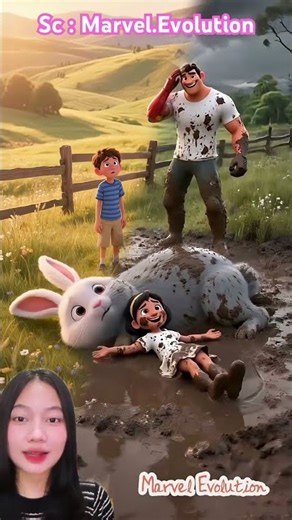 Rebahan dilumpur atau taman⁉️ Marvel.Evolution