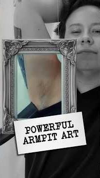 Powerful armpit art. #taskmaster