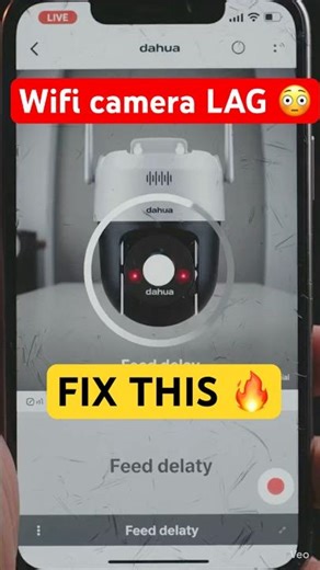 CCTV Lag Fix 😳 WiFi Camera Slow? Do This! #cctv #shorts #wifi #wirelesscamera