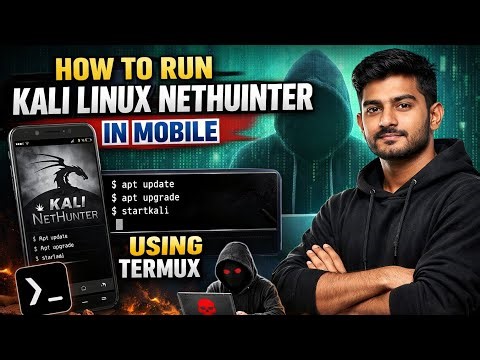 Kali Linux NetHunter in Android 📱 | Full Termux Tutorial (Cybersecurity Series #1)