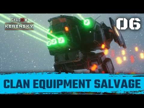 I Got Some Nice Clan Tech from Salvage | MechWarrior 5: Mercenaries Modded 06