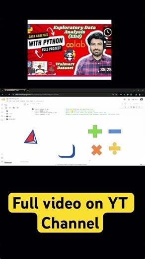 Data Analyst project using Python | Exploratory Data Analysis | #python #panda #numpy #shorts
