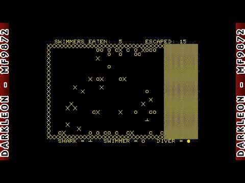 Shark - [ 1978 - Commodore Pet - Gameplay ]