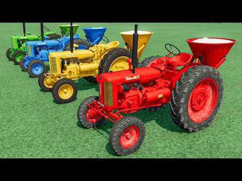 Mini Tractors With Colors - LIME LIME LIME * - Farming Simulator 25