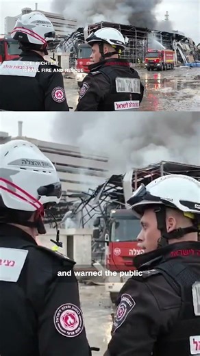 Heavy smoke engulfs Israel industrial site