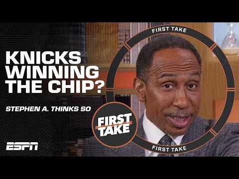 Knicks are WINNING THE CHIP 🗣️ Stephen A. has confidence in New York finishing the job! | First Take
