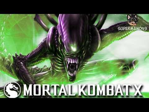 ACIDIC ALIEN IS A CHEAT CODE! - Mortal Kombat X: "Alien" Gameplay