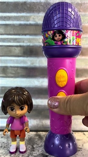 Dora Singing Fun 🎵🎤 Rainforest Rhythms #shorts #toys #doratheexplorer #asmr