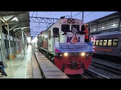 🔴 HUNTING KERETA PAGI DI JAKARTA : Kereta Inspeksi 4 & Lokomotif Spesial KA SINGASARI NEW GENERATION