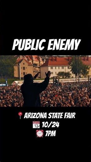 PUBLIC ENEMY AT THE AZ STATE FAIR 👑🔥