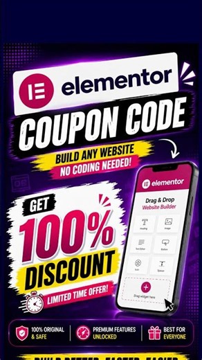 Elementor Coupon Code - Discount Codes & Promo Codes